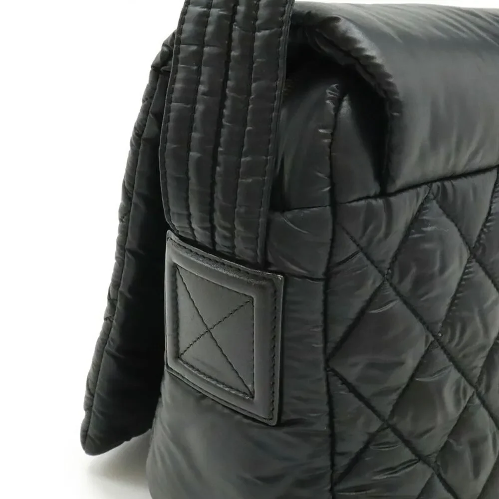 Chanel Leather Cocoon Matelasse Small Messenger Bag